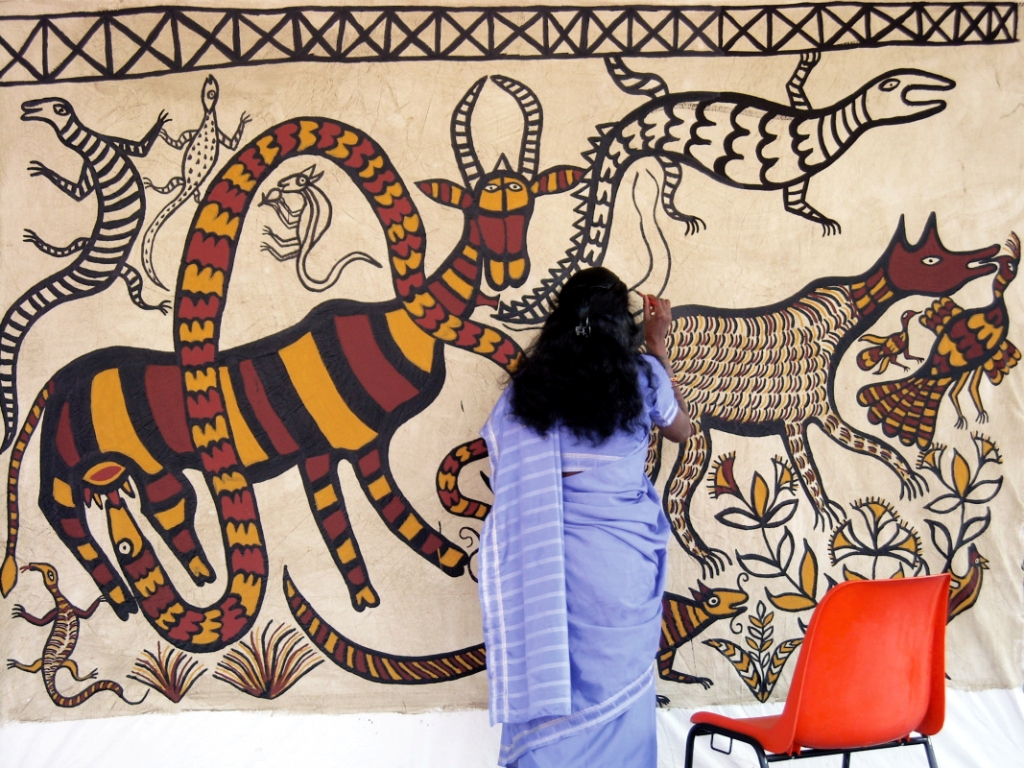 Aztec Artifacts Laser Cut Wallpaper Border - All 4 Walls Wallpaper
